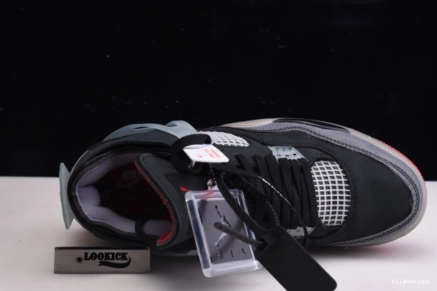 CV9388-001 x Bred Jordan Air Off 4 White Retro 0831